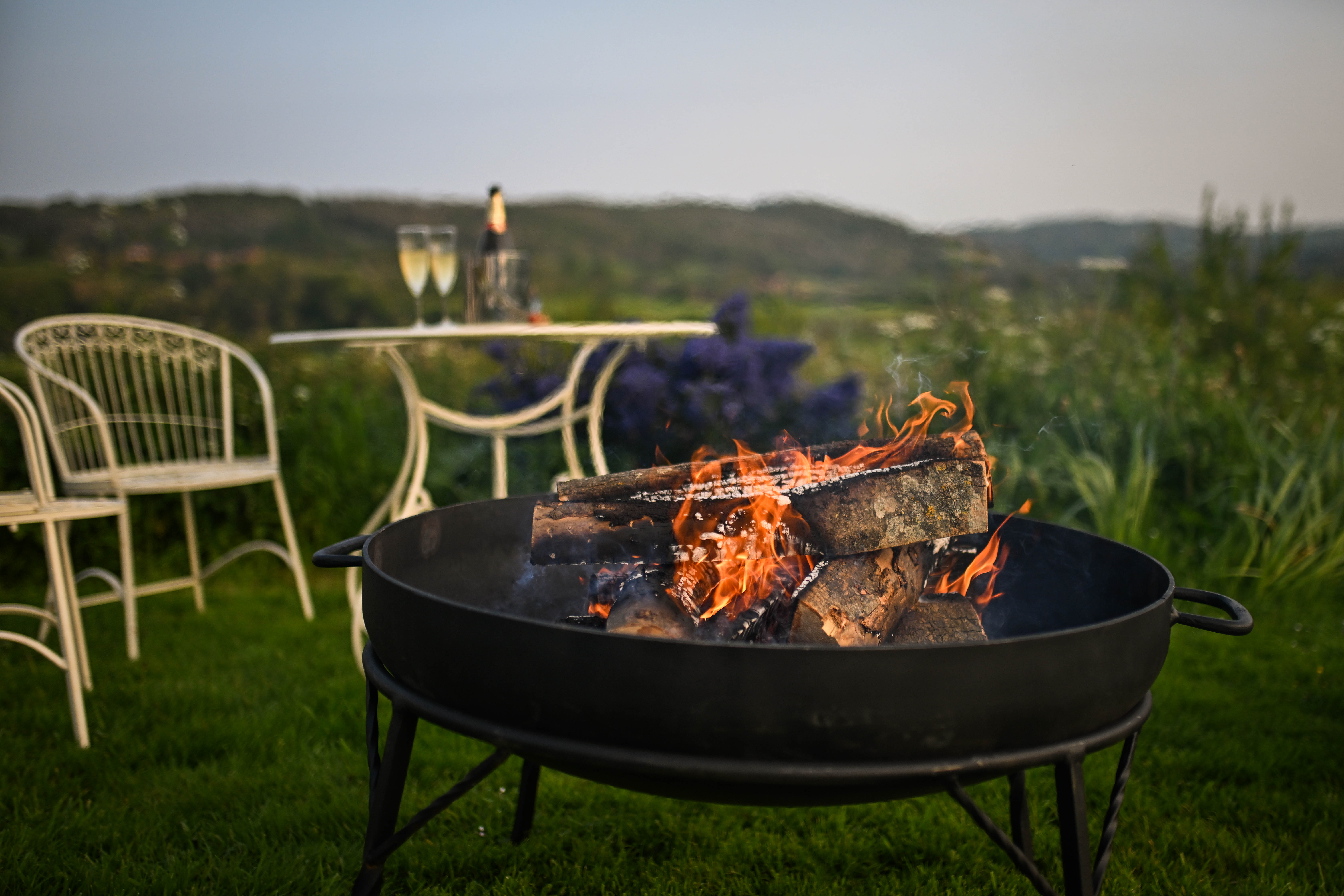 Fire pit hire for events and gatherings